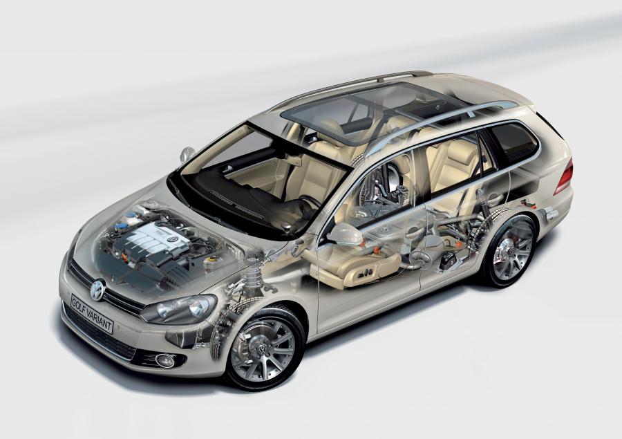  Volkswagen Golf VI Variant 2009 года  (фото 7 из 27)